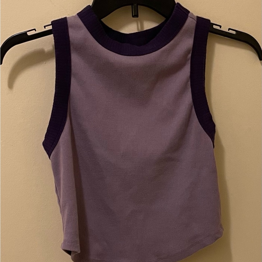 Wild Fable purple cropped tank Size Medium